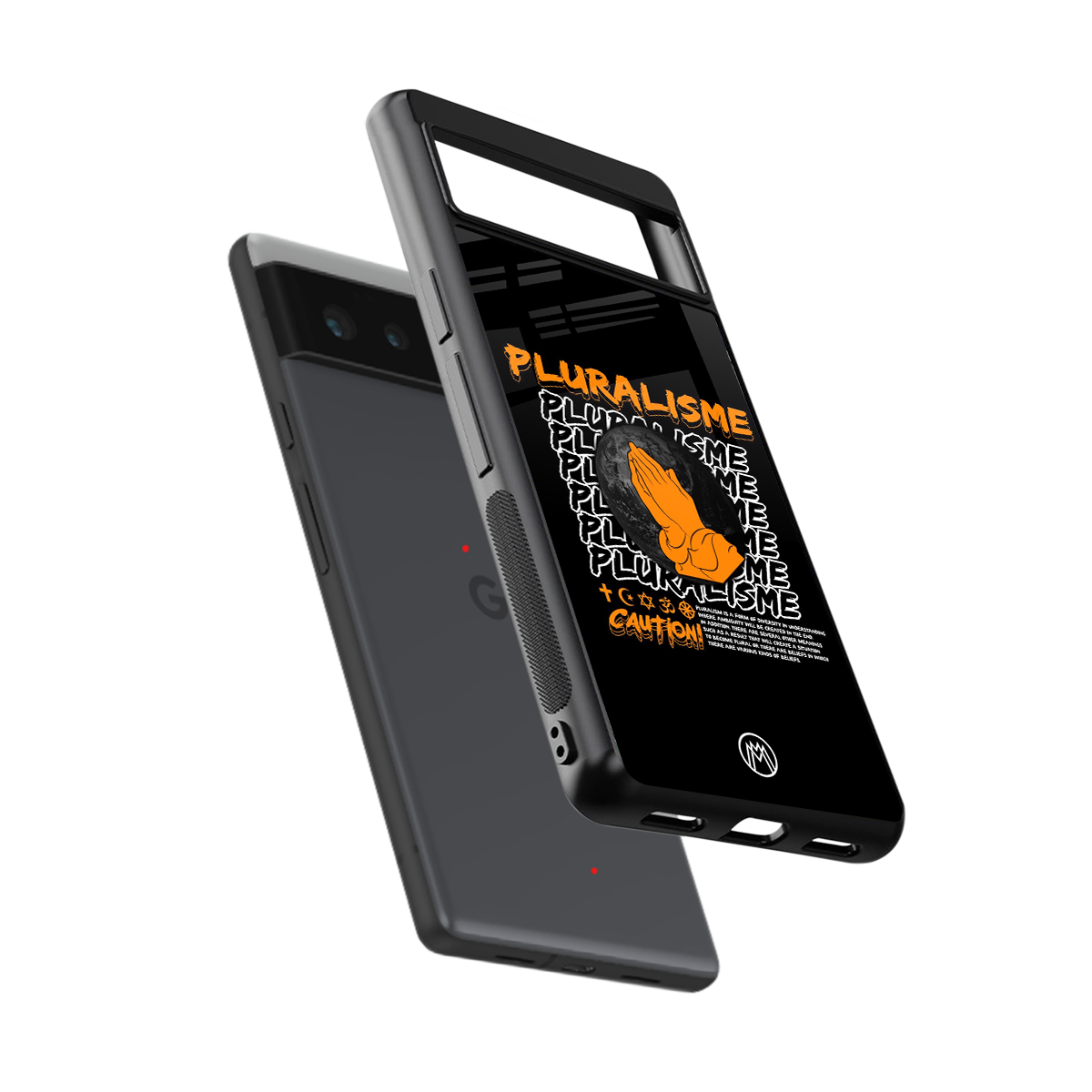 pluralisme back phone cover | glass case for google pixel 6