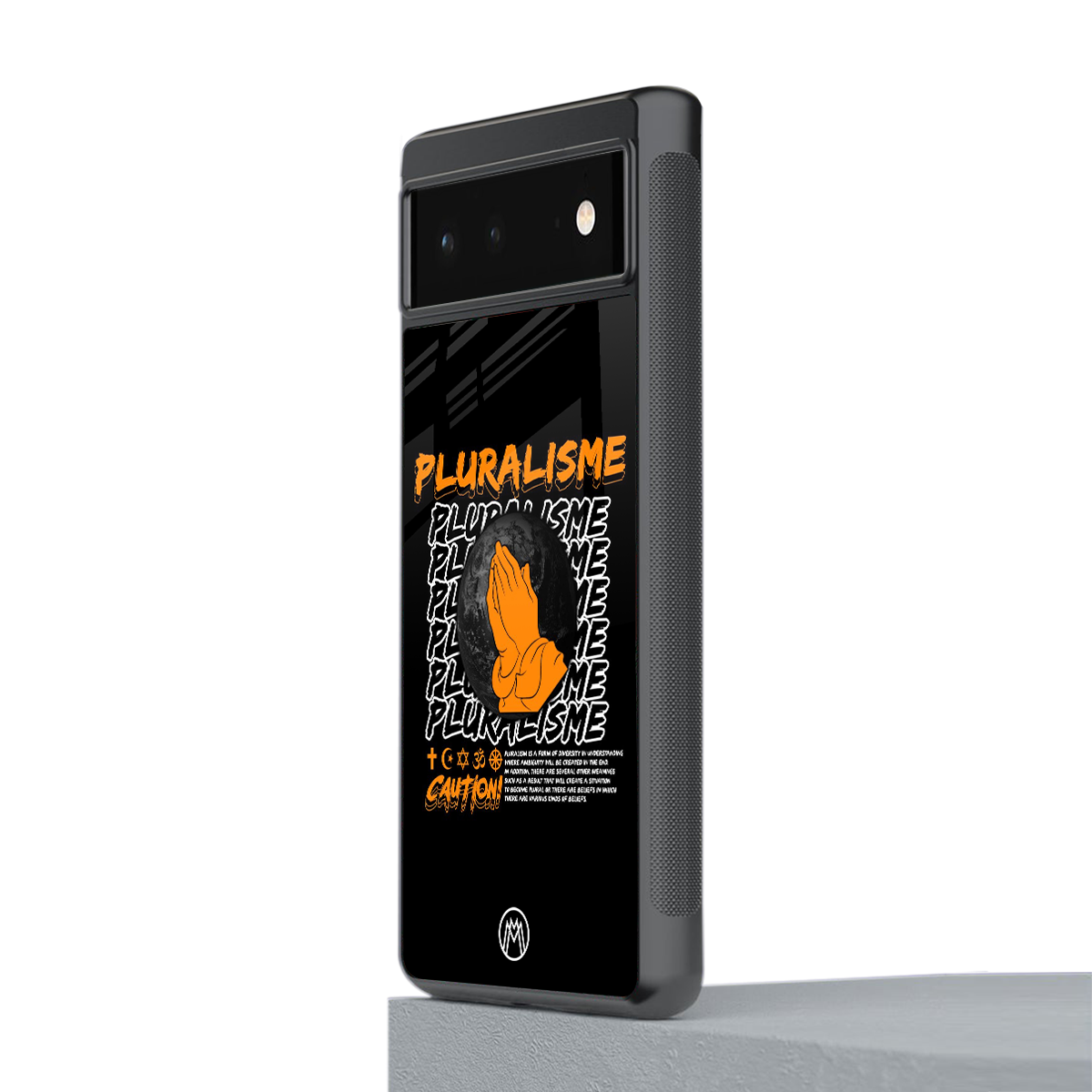 pluralisme back phone cover | glass case for google pixel 6