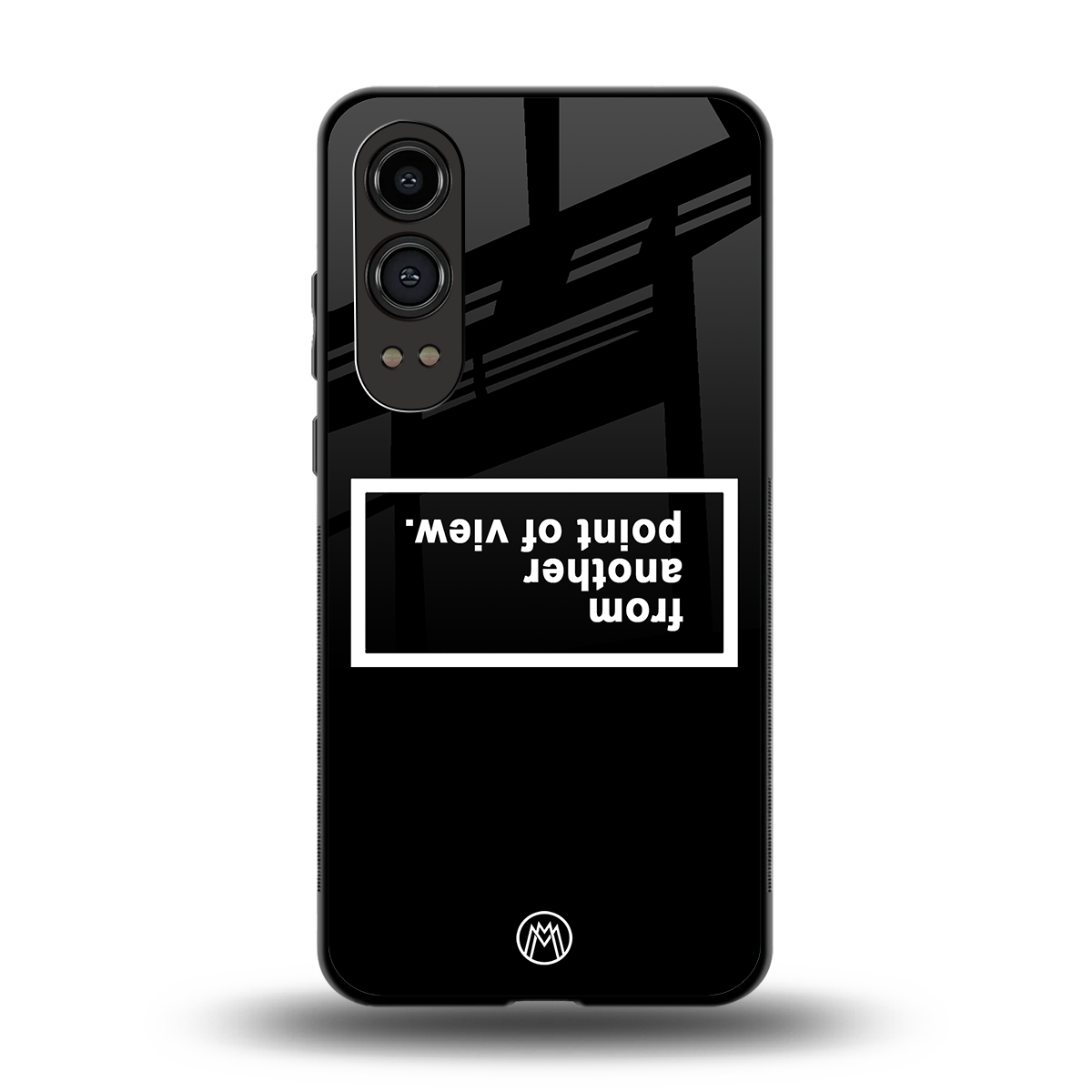 point of view black edition back phone cover | glass case for oneplus nord ce 4 lite