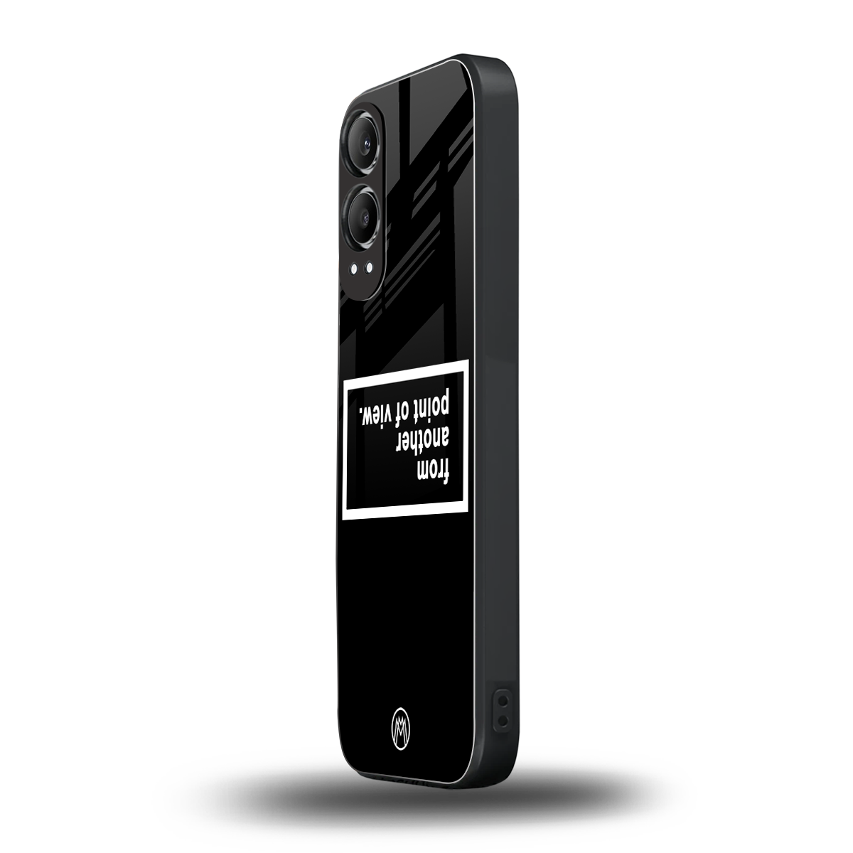 point of view black edition back phone cover | glass case for oneplus nord ce 4 lite