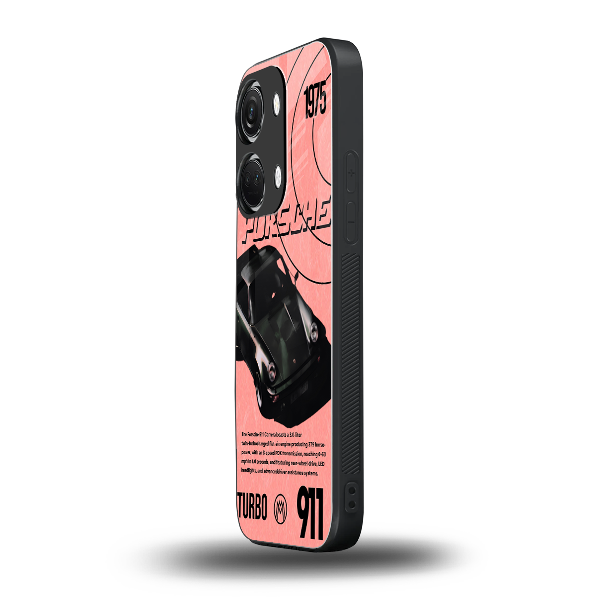 porshe 1975 back phone cover | glass case for oneplus nord 3