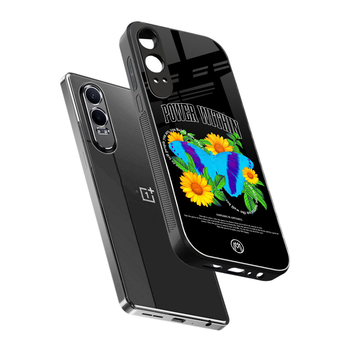 power within back phone cover | glass case for oneplus nord ce 4 lite