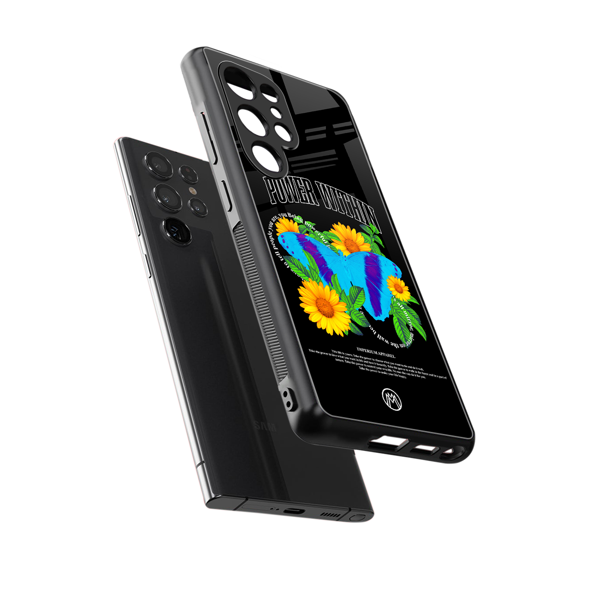 power within back phone cover | glass case for samsung galaxy s25 ultra