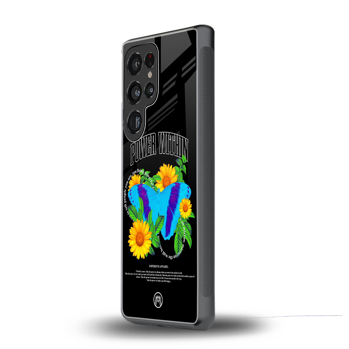 power within back phone cover | glass case for samsung galaxy s25 ultra