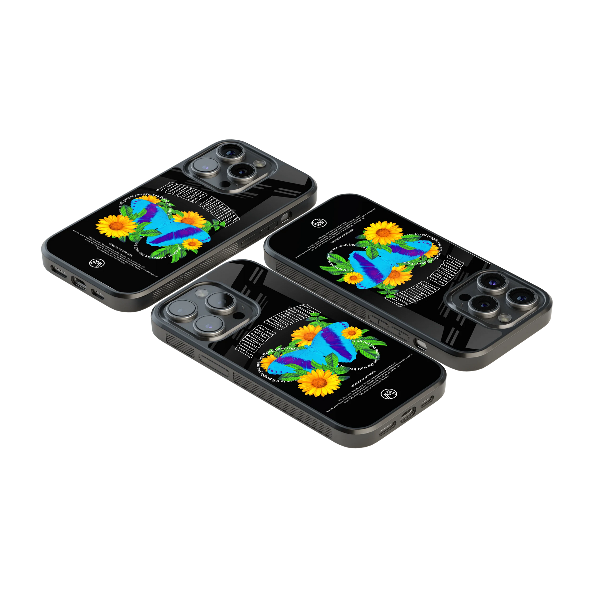 Luxury Glass Back Mobile Cover for iPhone, Samsung Galaxy, OnePlus, Pixel, Redmi & More