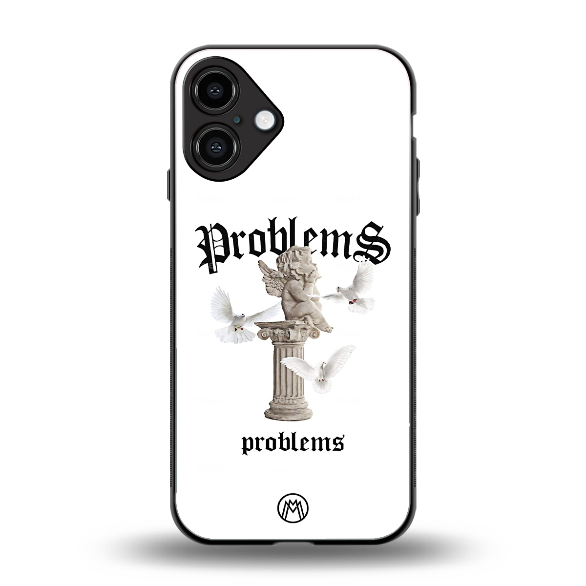 problems back phone cover | glass case for iphone 16 plus