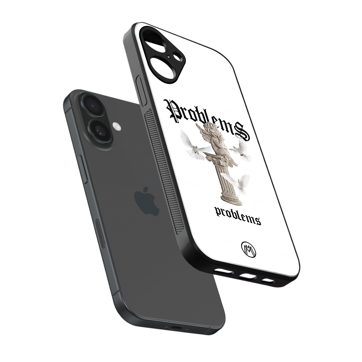 problems back phone cover | glass case for iphone 16 plus