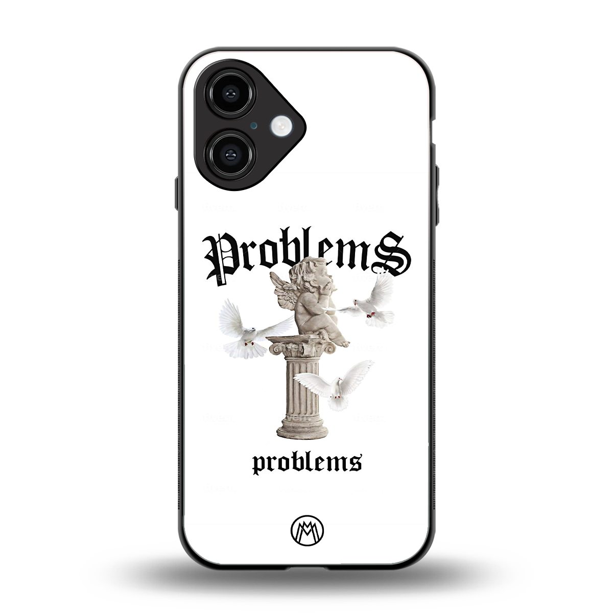problems back phone cover | glass case for iphone 16