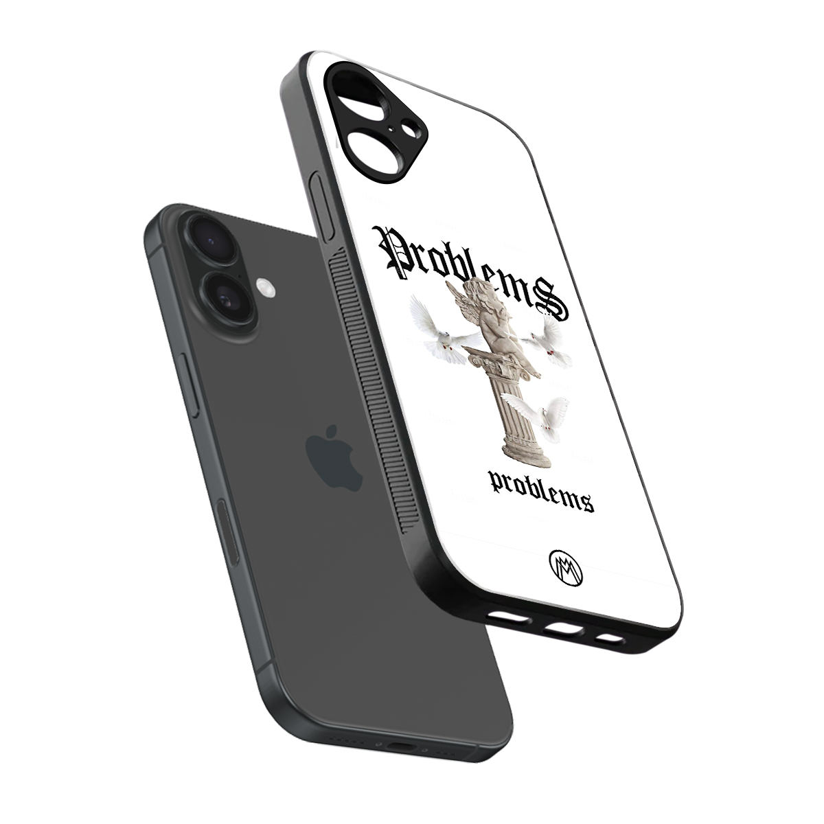 problems back phone cover | glass case for iphone 16