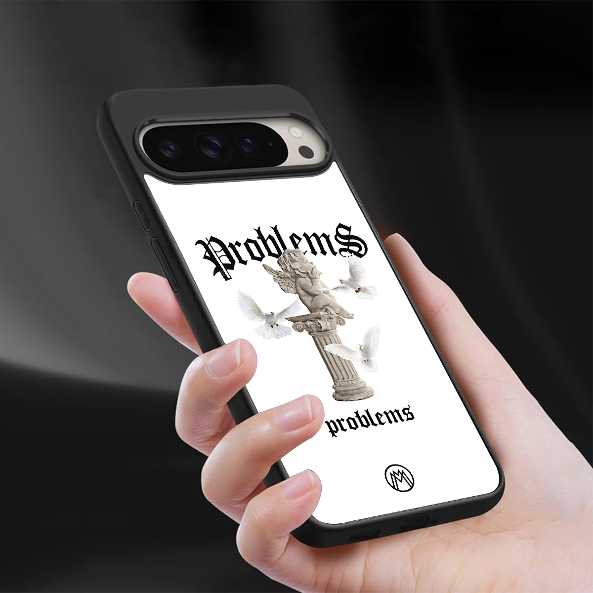 problems back phone cover | glass case for google pixel 9 pro