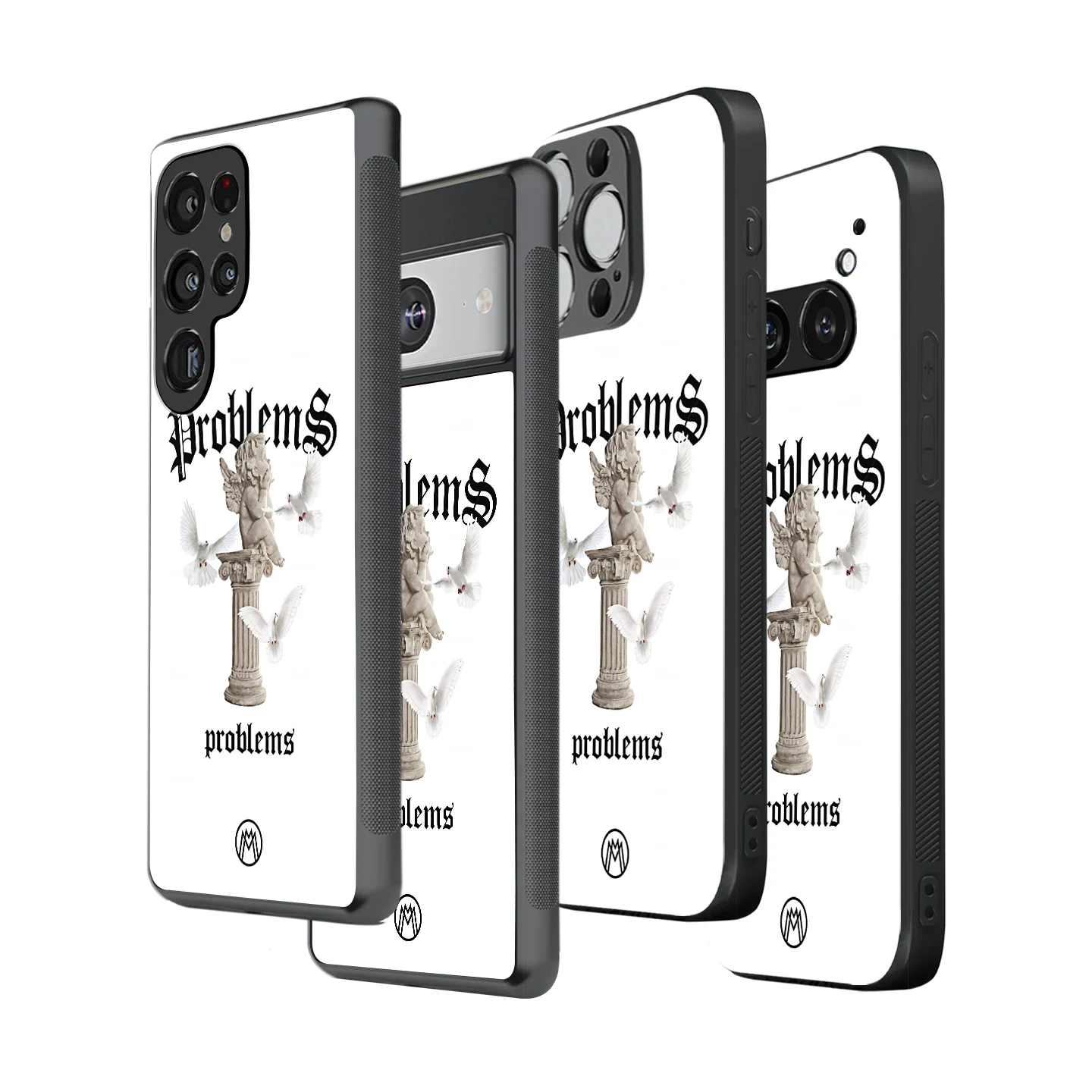 Stylish Glass Back Case for All Smartphones โ iPhone, Samsung, OnePlus, Pixel, Redmi, Oppo, Vivo, Motorola