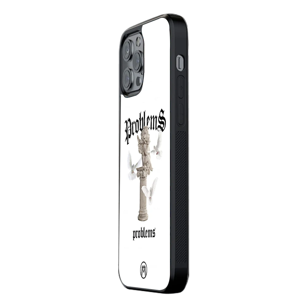 Slim Glass Back Phone Case for Multiple Brands โ iPhone, Samsung, Redmi, OnePlus, Oppo, Vivo