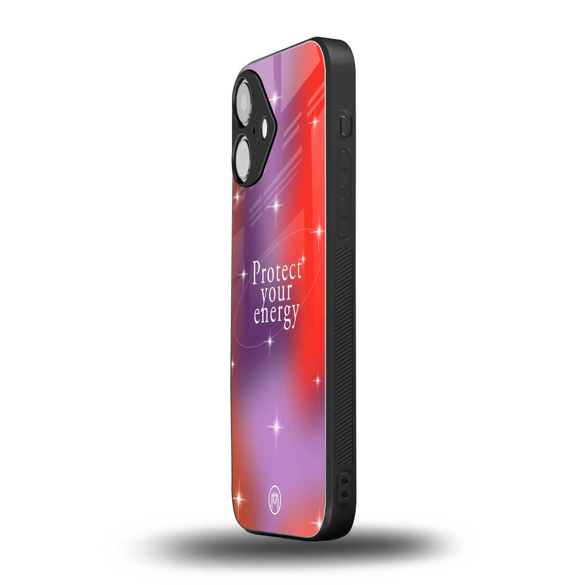 protect your energy back phone cover | glass case for iphone 16