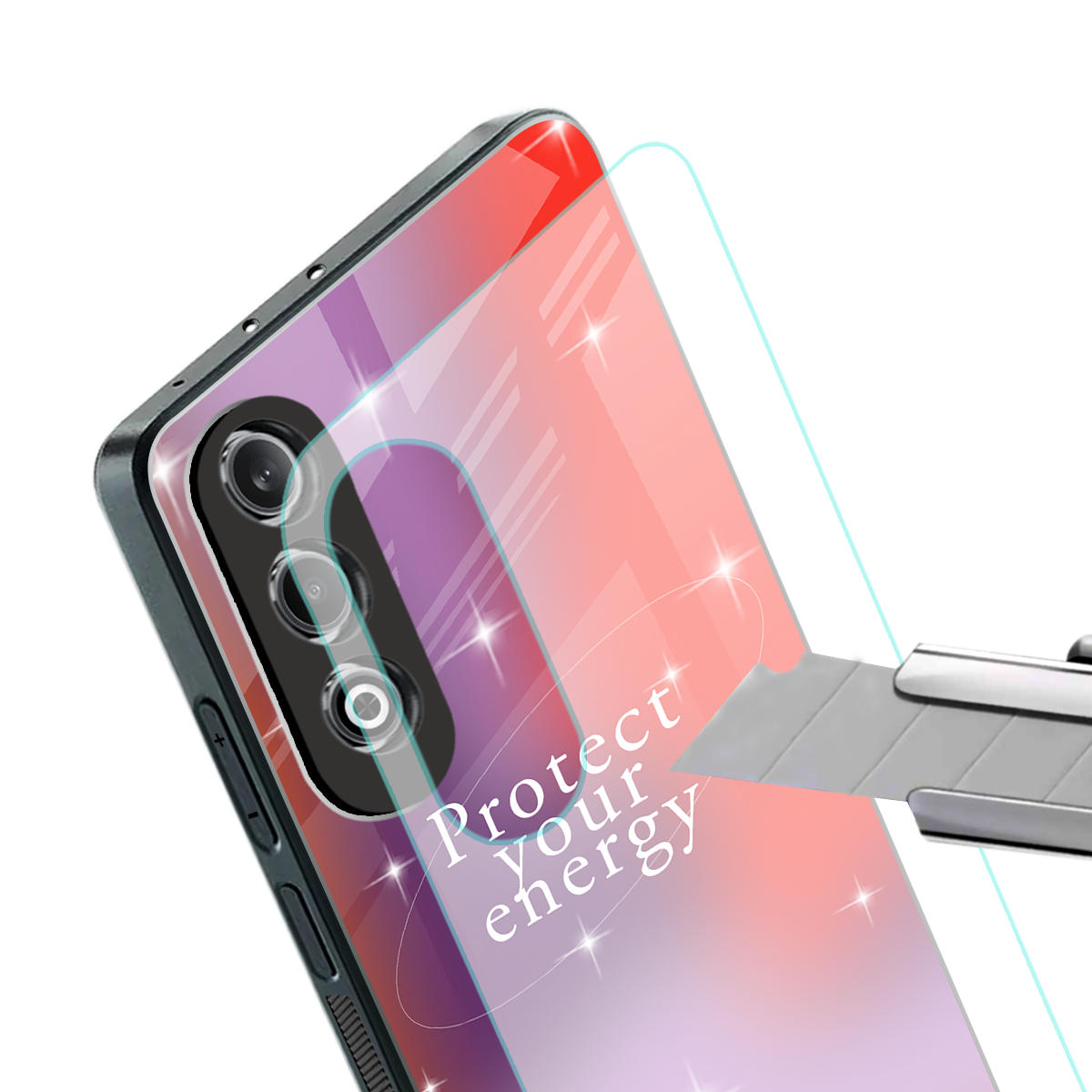 protect your energy back phone cover | glass case for oneplus nord ce 4