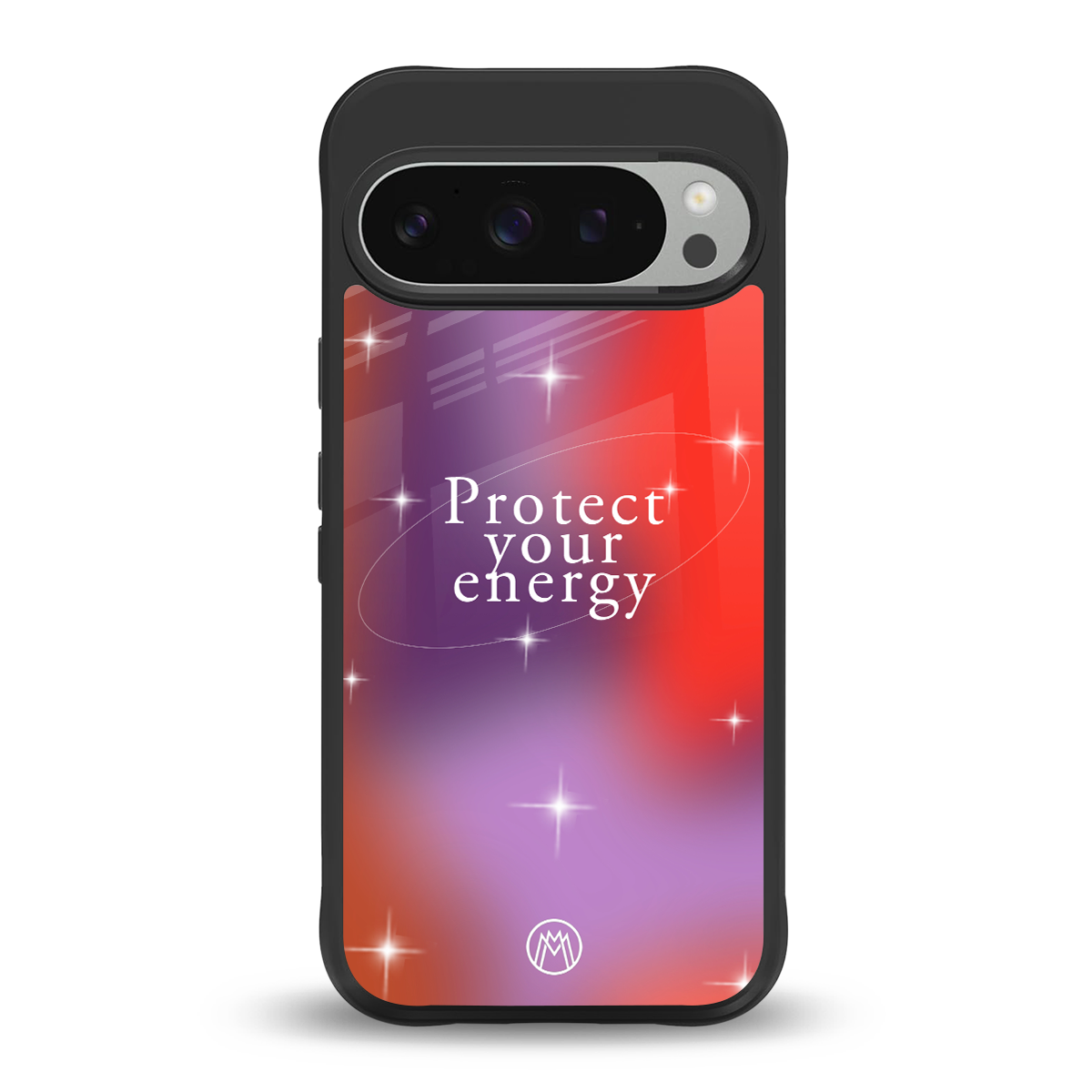 protect your energy back phone cover | glass case for google pixel 9 pro