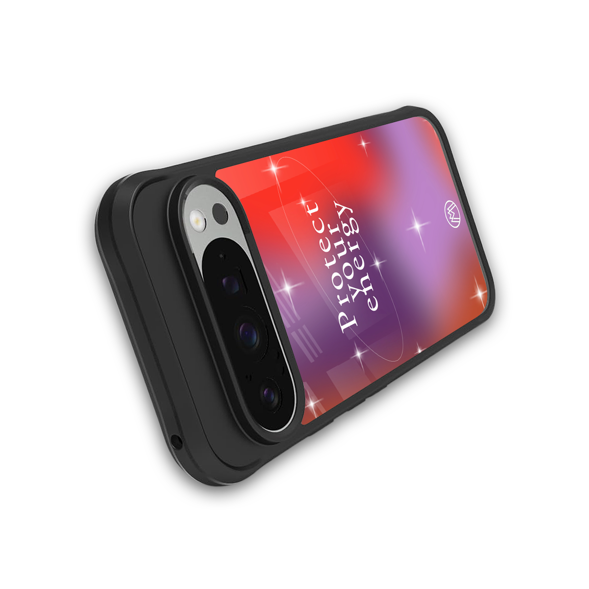 protect your energy back phone cover | glass case for google pixel 9 pro xl