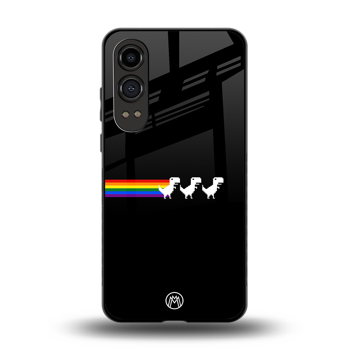 proud dinosaurs dark edition back phone cover | glass case for oneplus nord ce 4 lite
