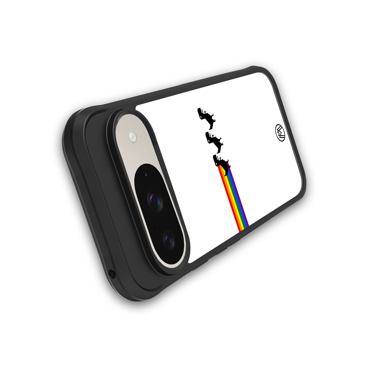 proud dinosaurs back phone cover | glass case for google pixel 9