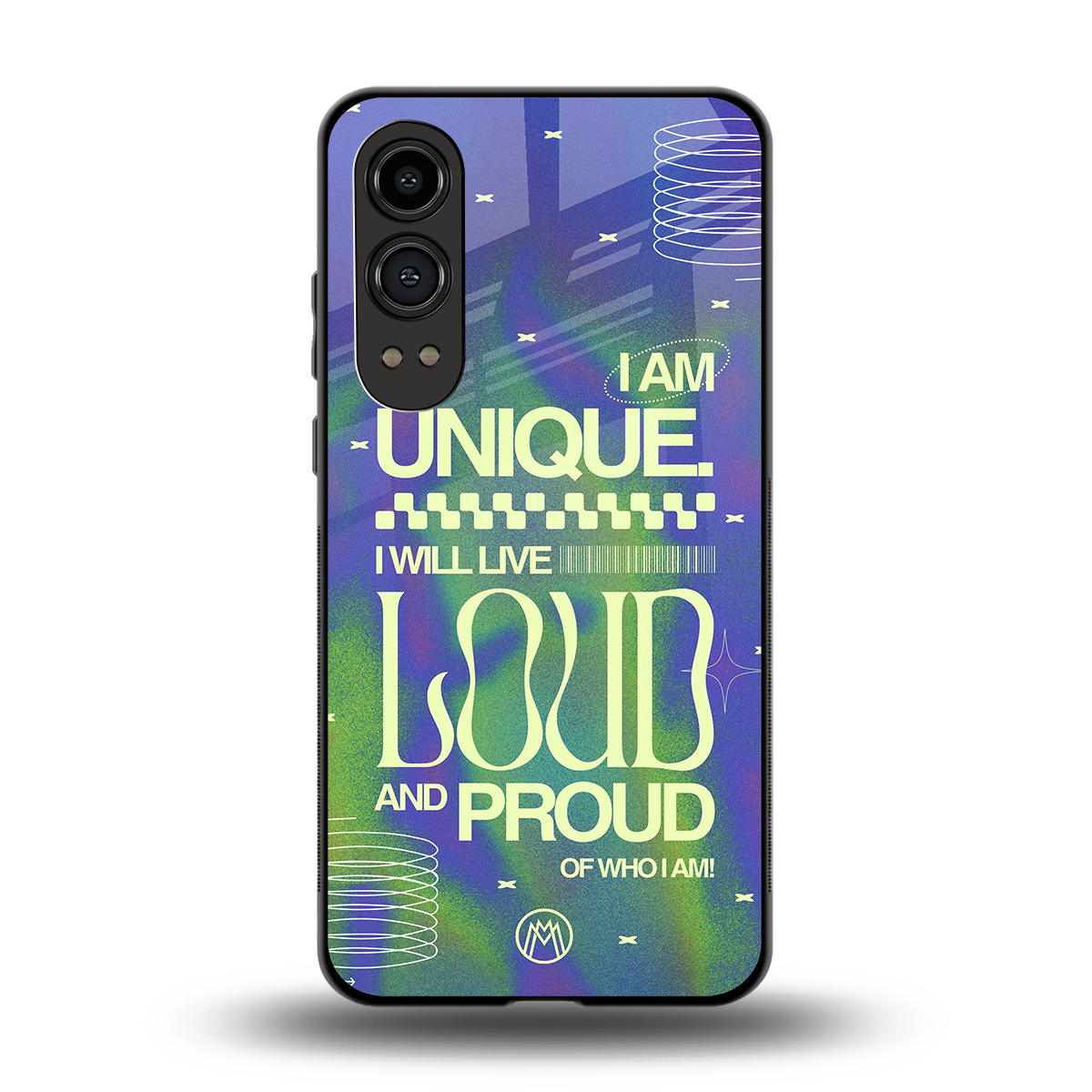 proudly me back phone cover | glass case for oneplus nord ce 4 lite