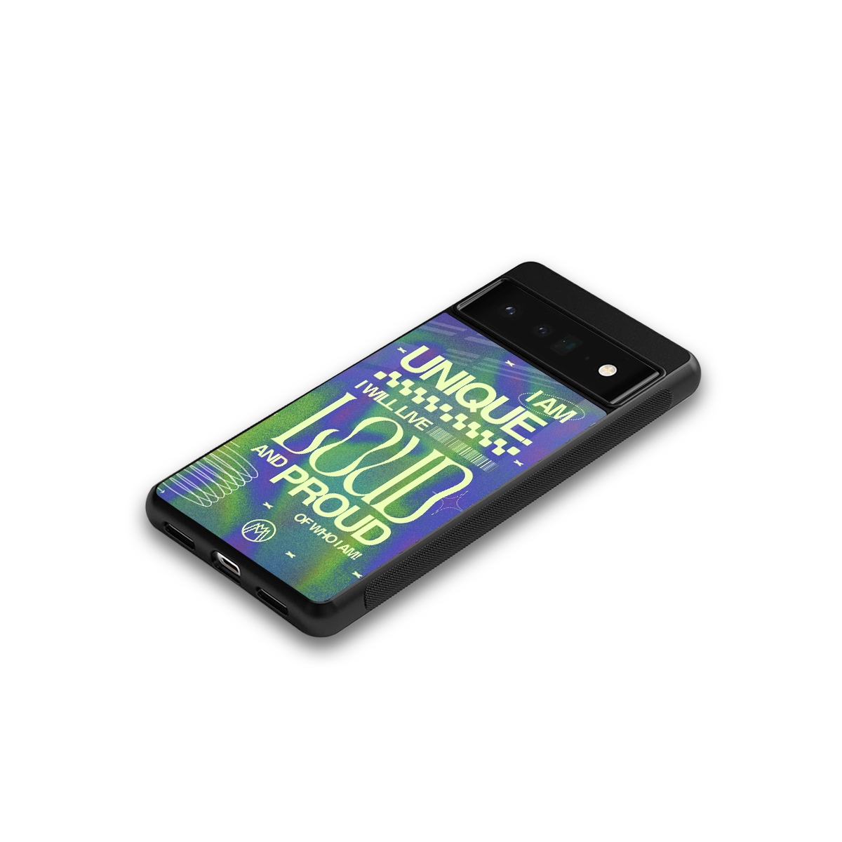 proudly me back phone cover | glass case for google pixel 6 pro