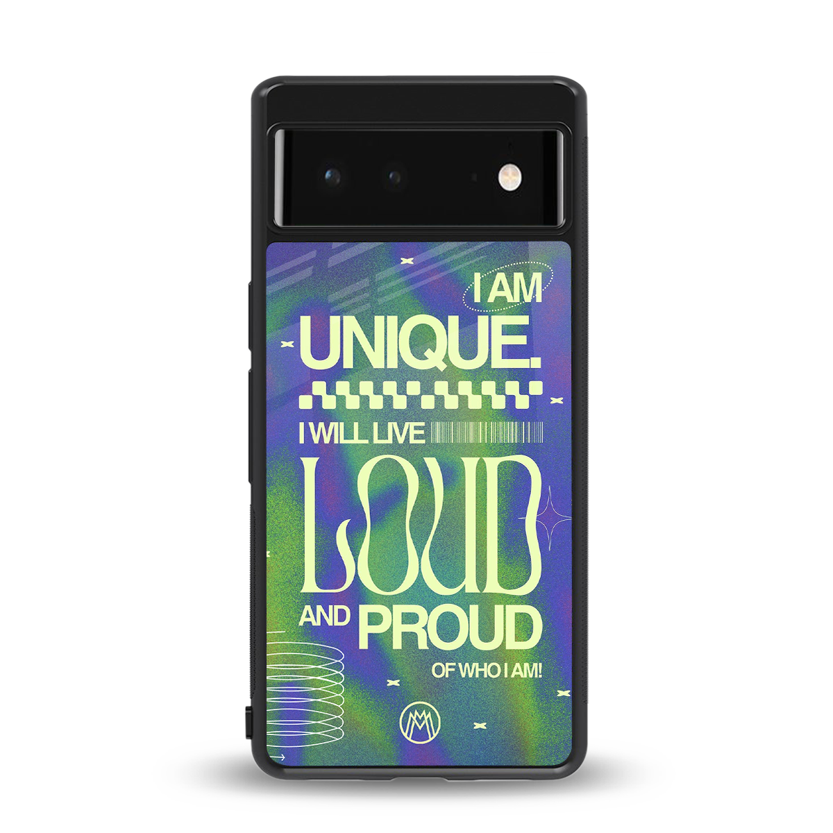 proudly me back phone cover | glass case for Google Pixel 6A