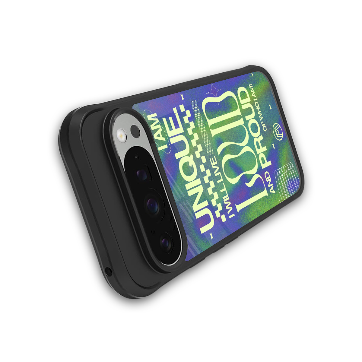 proudly me back phone cover | glass case for google pixel 9 pro xl