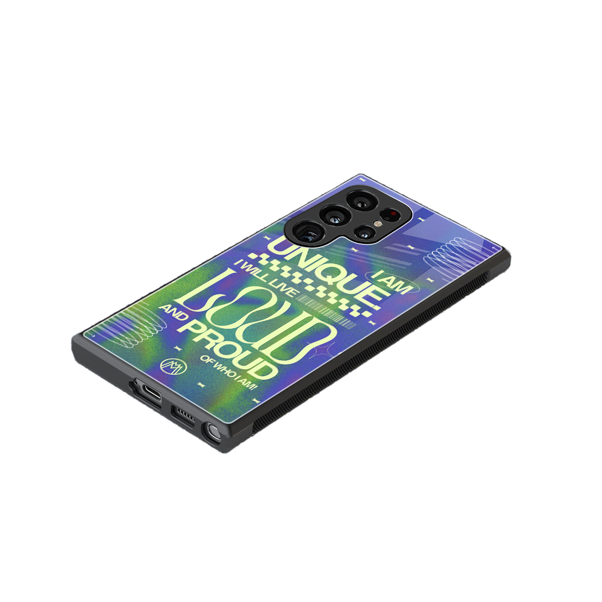 proudly me back phone cover | glass case for samsung galaxy s24 ultra