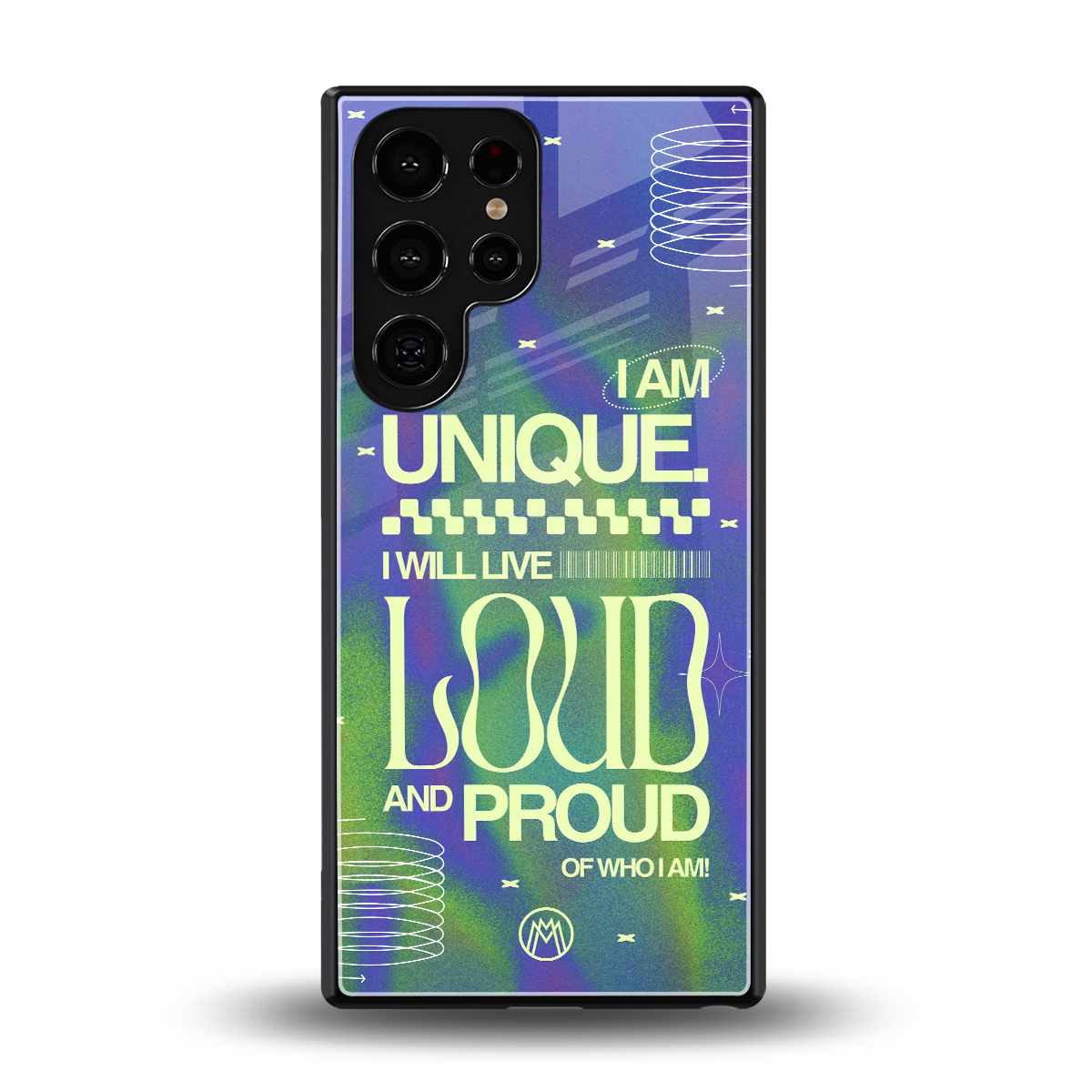 proudly me back phone cover | glass case for samsung galaxy s25 ultra