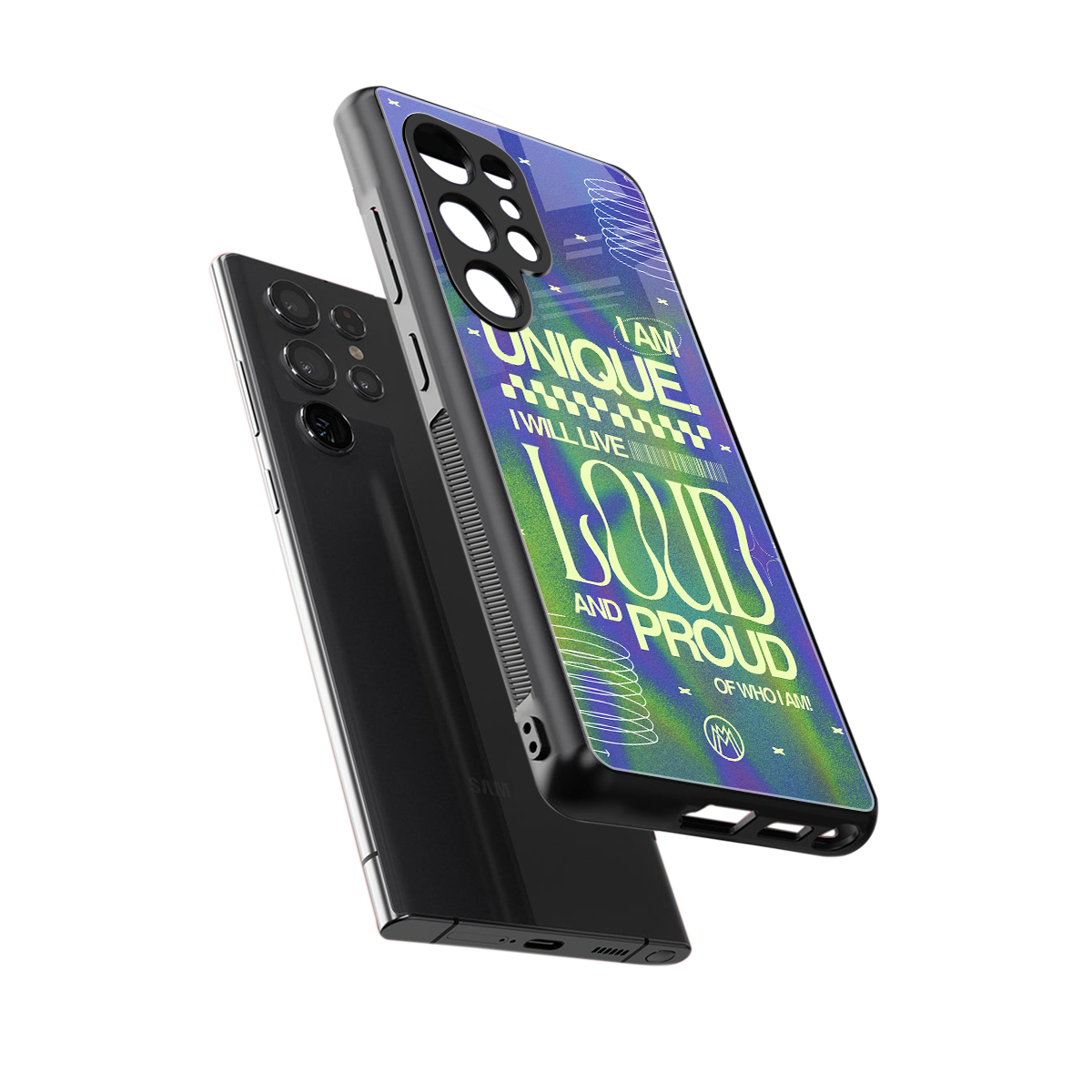proudly me back phone cover | glass case for samsung galaxy s25 ultra