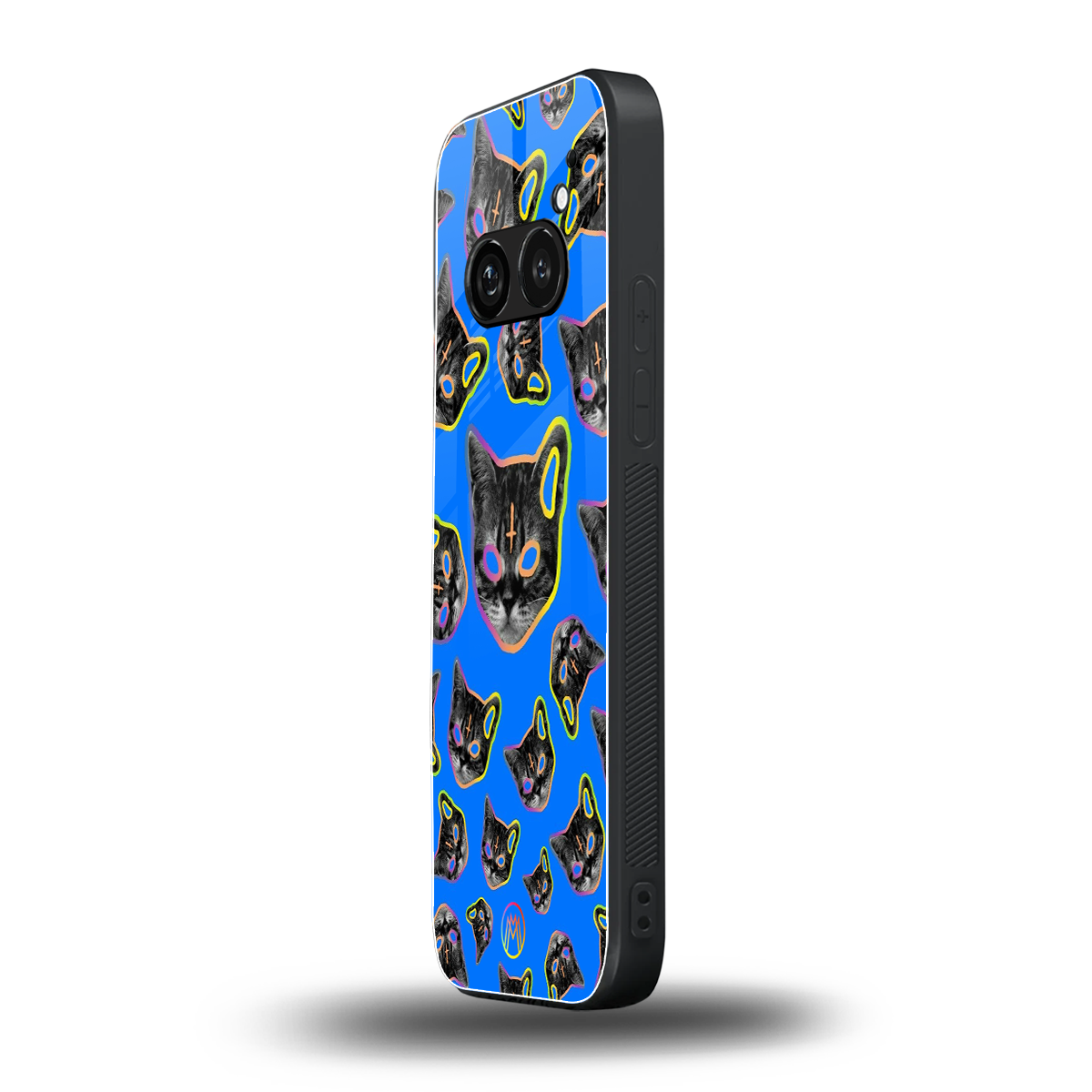 psychedelic paws back phone cover | glass case for nothing phone 2a
