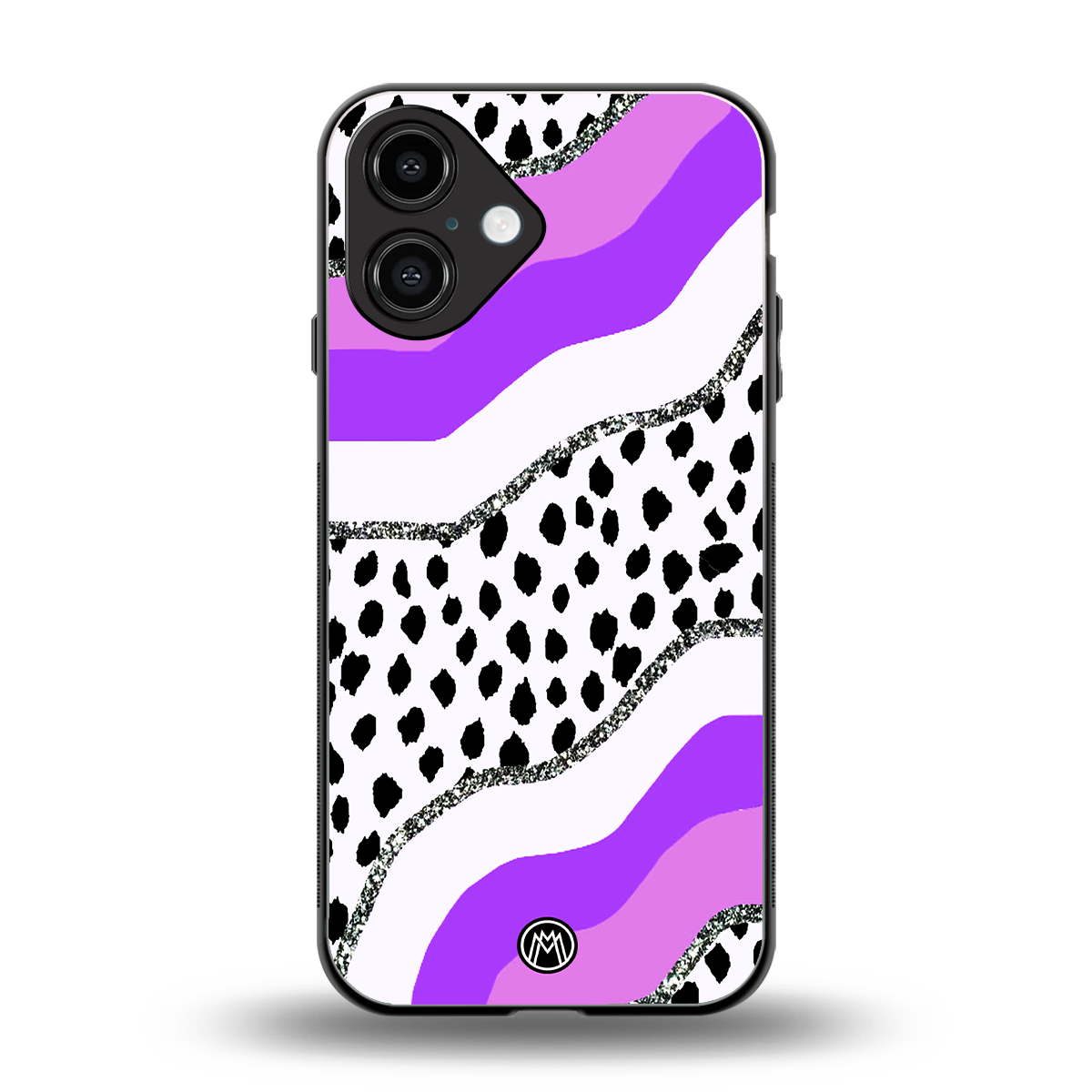 pure bliss back phone cover | glass case for iphone 16