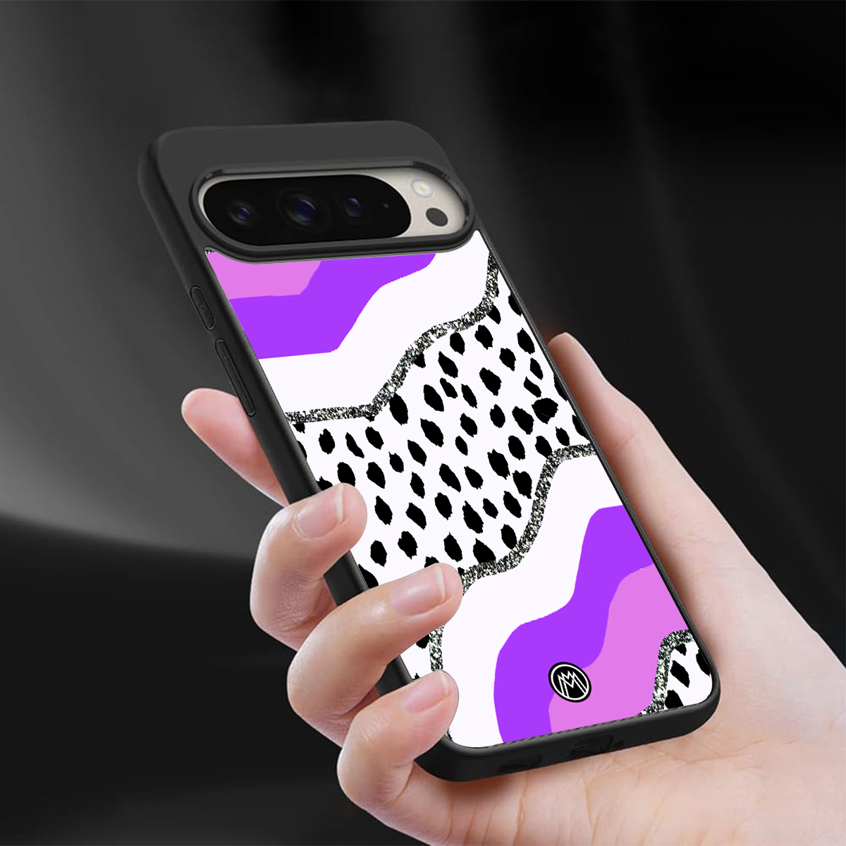 pure bliss back phone cover | glass case for google pixel 9 pro