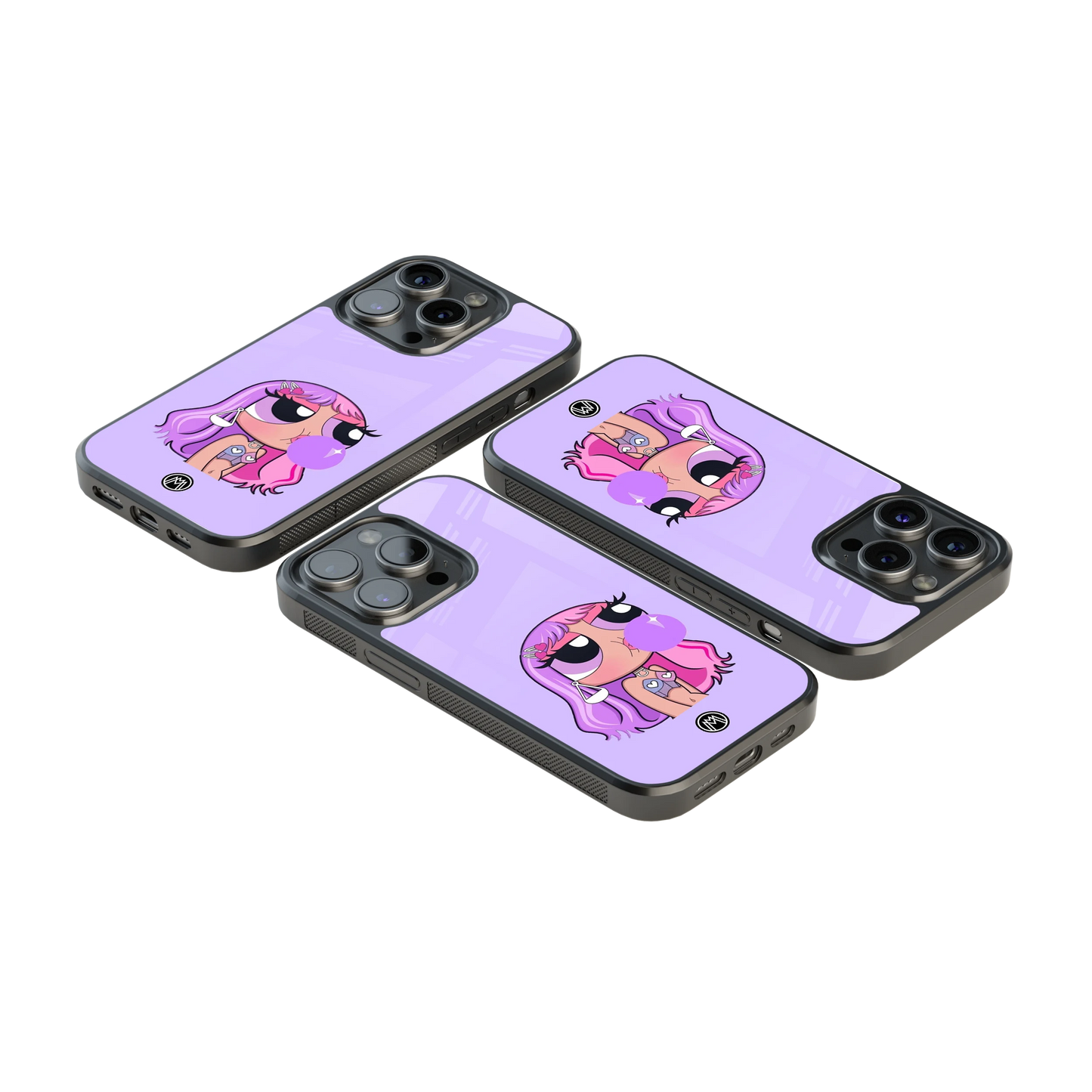 Luxury Glass Back Mobile Cover for iPhone, Samsung Galaxy, OnePlus, Pixel, Redmi & More