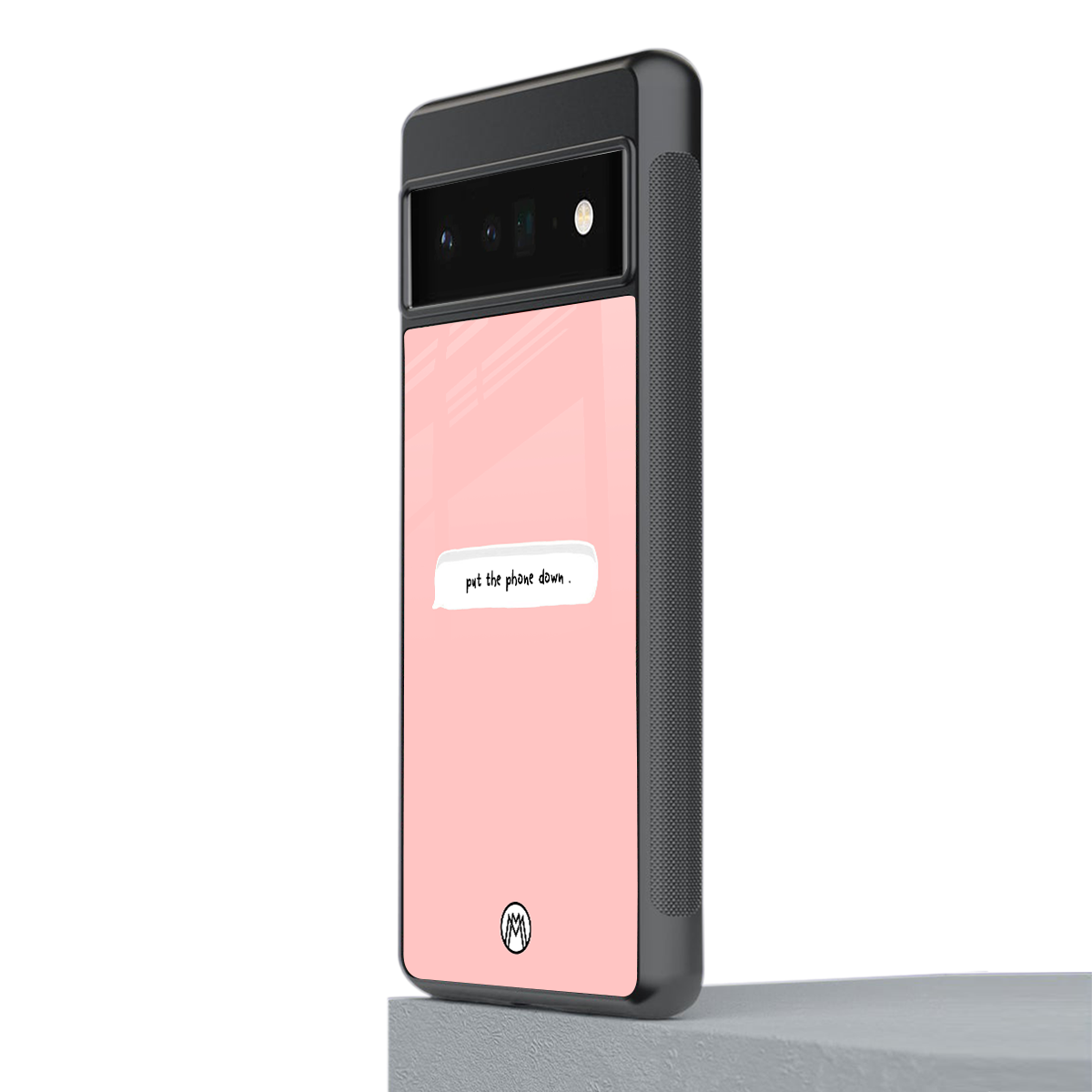 put the phone down back phone cover | glass case for google pixel 6 pro