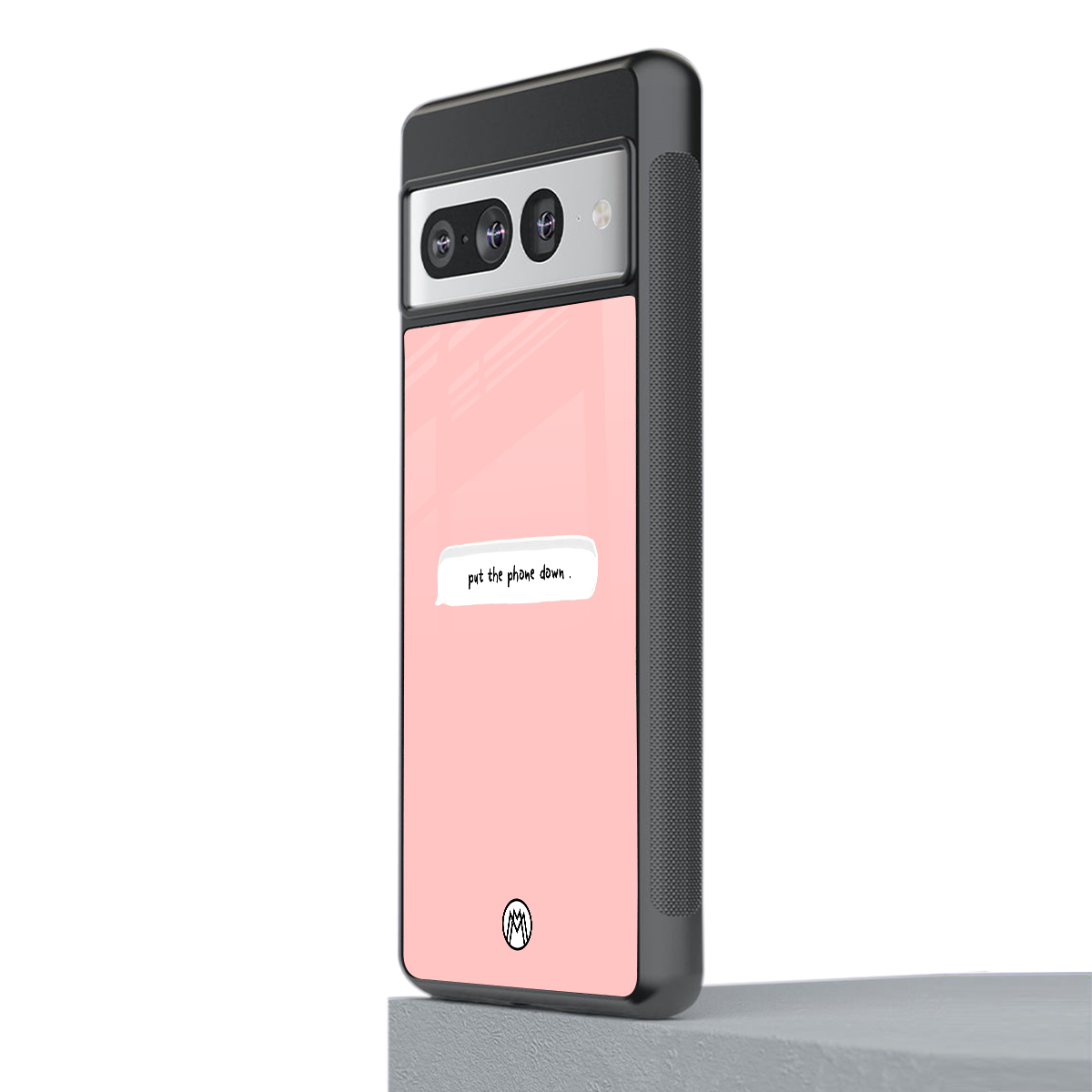 put the phone down back phone cover | glass case for google pixel 7 pro