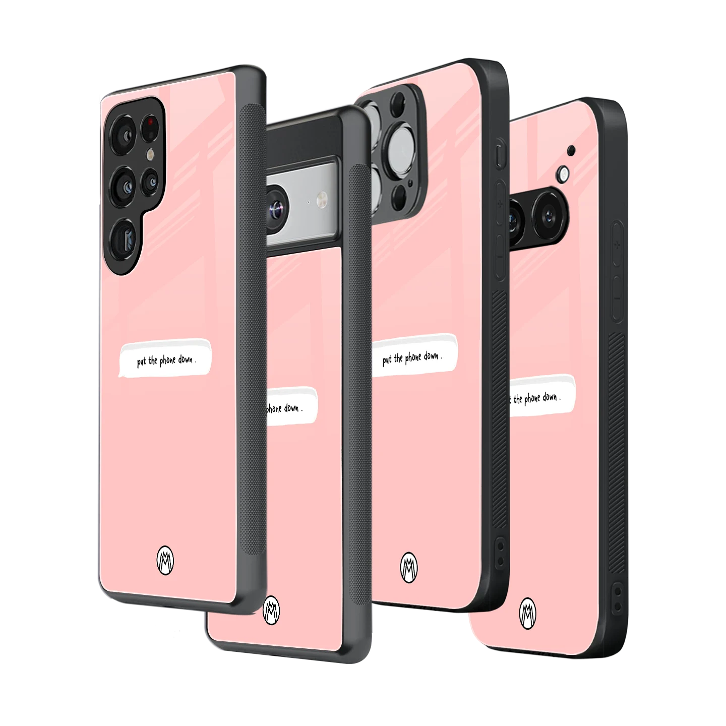 Stylish Glass Back Case for All Smartphones โ iPhone, Samsung, OnePlus, Pixel, Redmi, Oppo, Vivo, Motorola