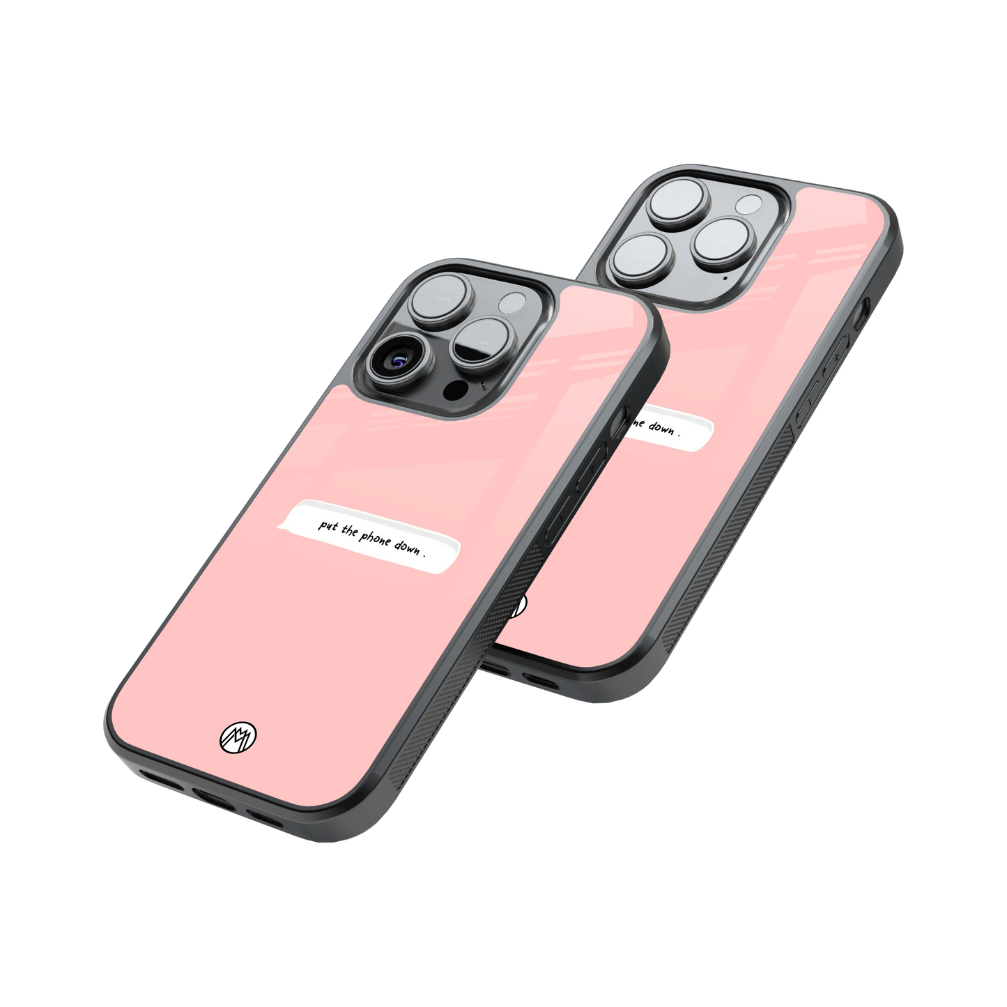 Protective Glass Back Phone Case Compatible with iPhone, Samsung, OnePlus, Pixel & More