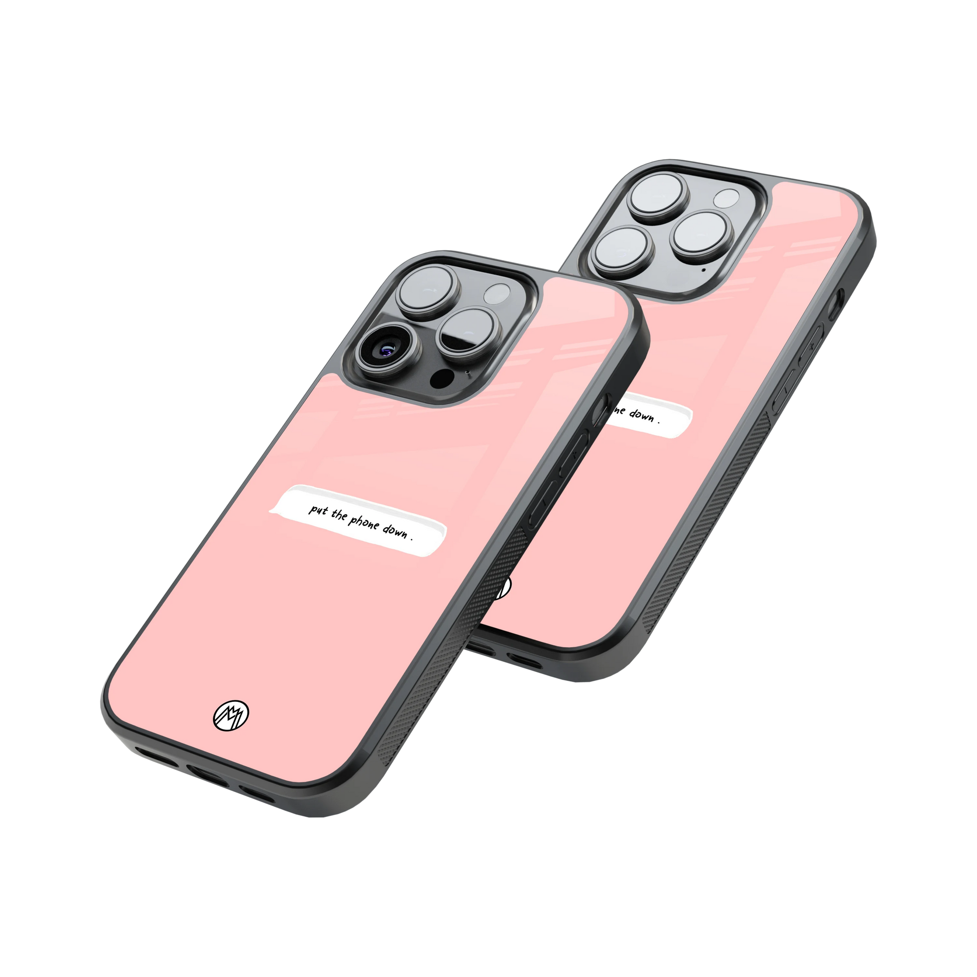 Protective Glass Back Phone Case Compatible with iPhone, Samsung, OnePlus, Pixel & More