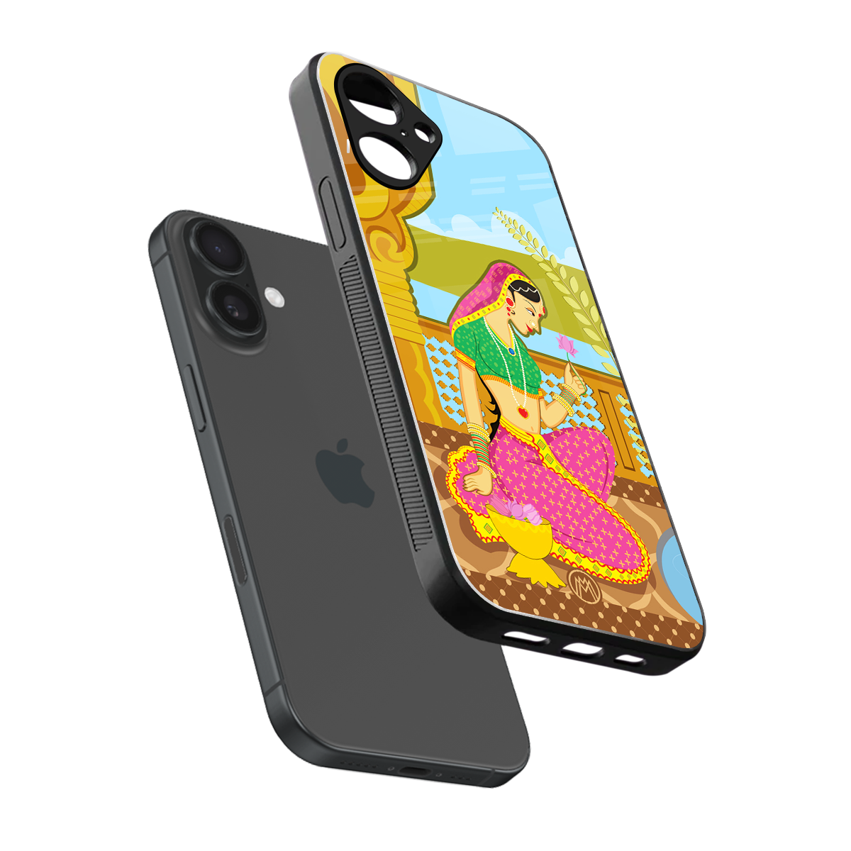 rani back phone cover | glass case for iphone 16
