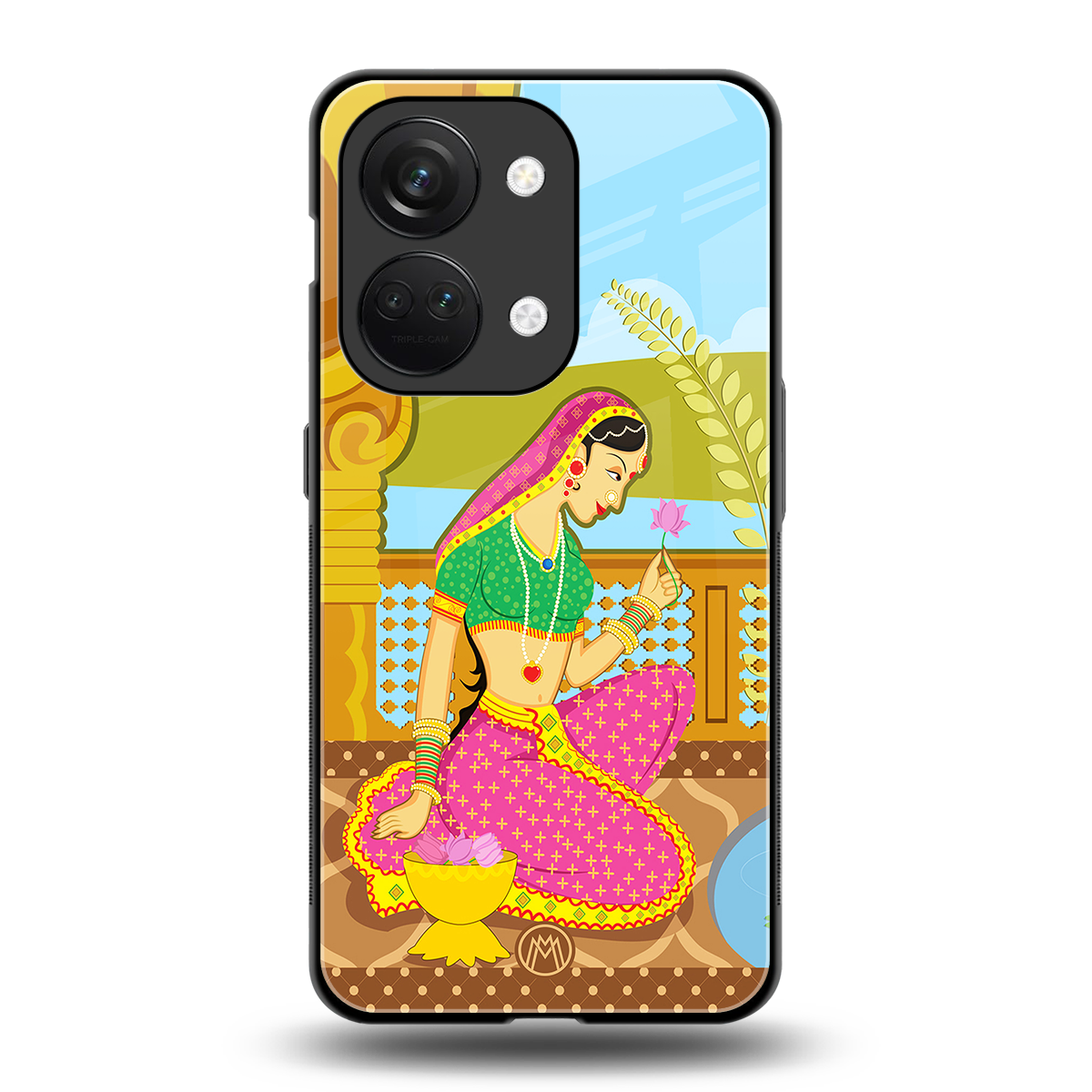 rani back phone cover | glass case for oneplus nord 3