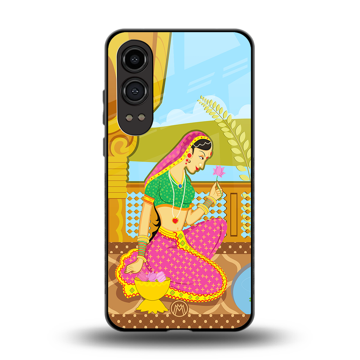 rani back phone cover | glass case for oneplus nord ce 4 lite