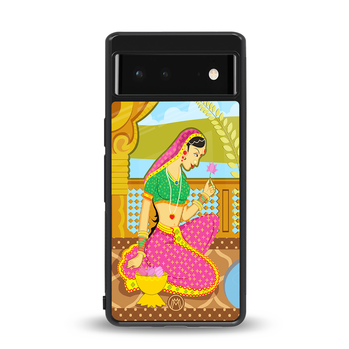 rani back phone cover | glass case for Google Pixel 6A