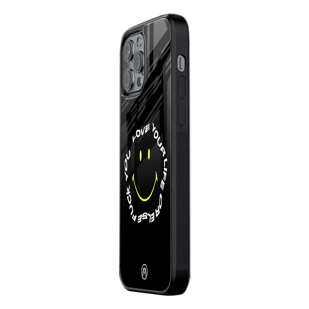 Slim Glass Back Phone Case for Multiple Brands โ iPhone, Samsung, Redmi, OnePlus, Oppo, Vivo