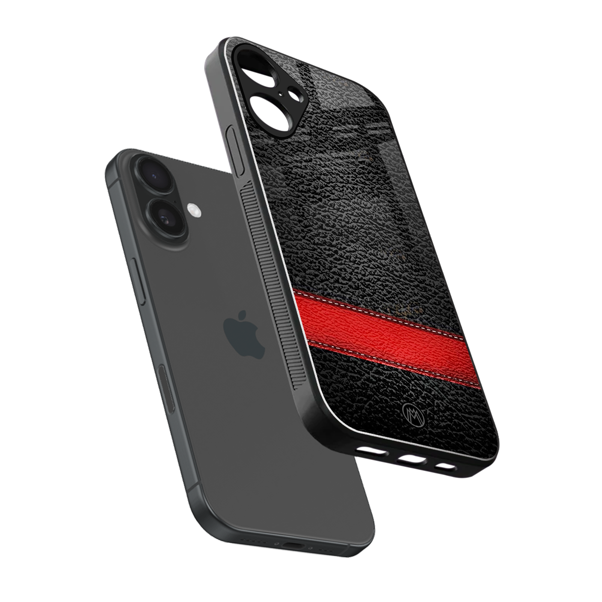 reaper's touch back phone cover | glass case for iphone 16 plus