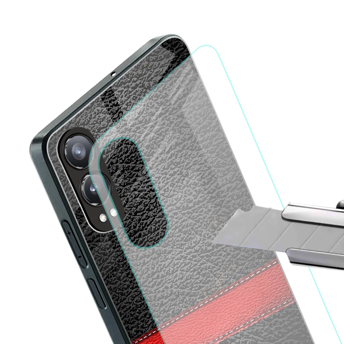 reaper's touch back phone cover | glass case for oneplus nord ce 4 lite