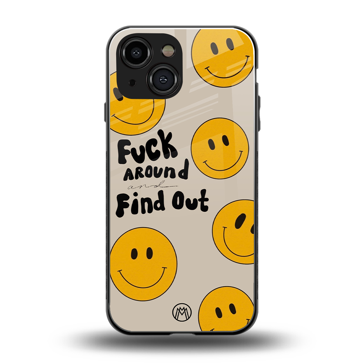 rebel back phone cover | glass case for iphone 13 mini