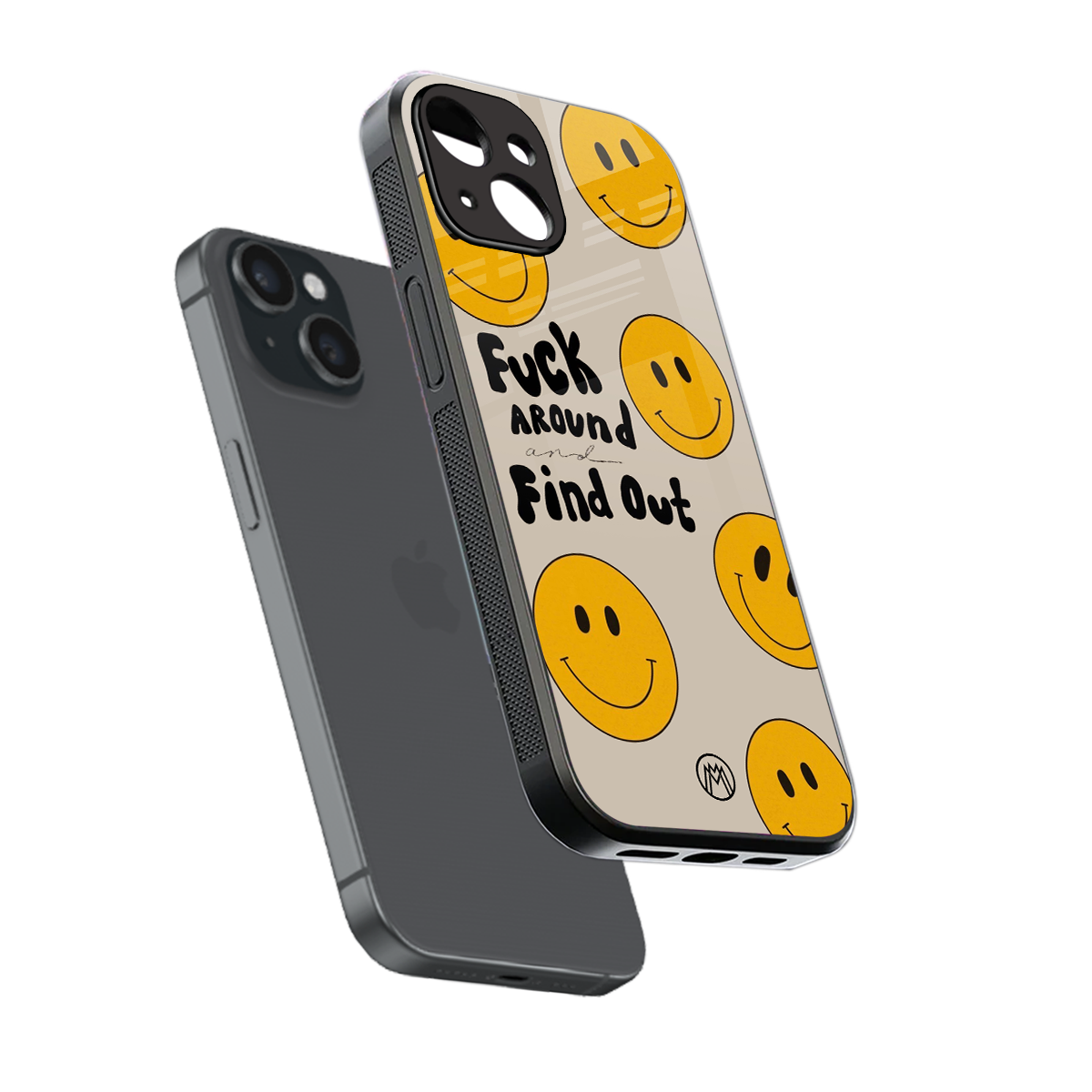 rebel back phone cover | glass case for iphone 13 mini