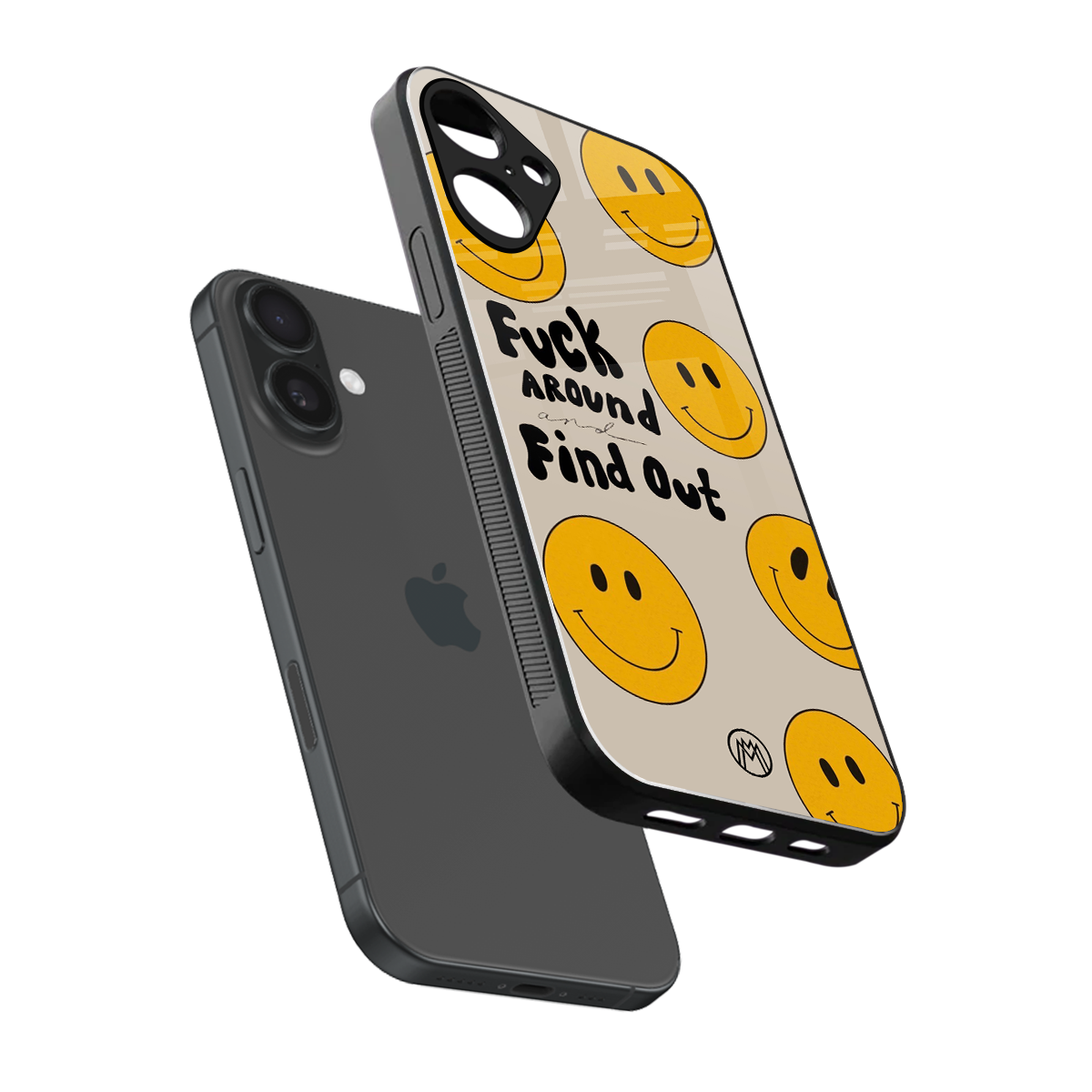 rebel back phone cover | glass case for iphone 16 plus
