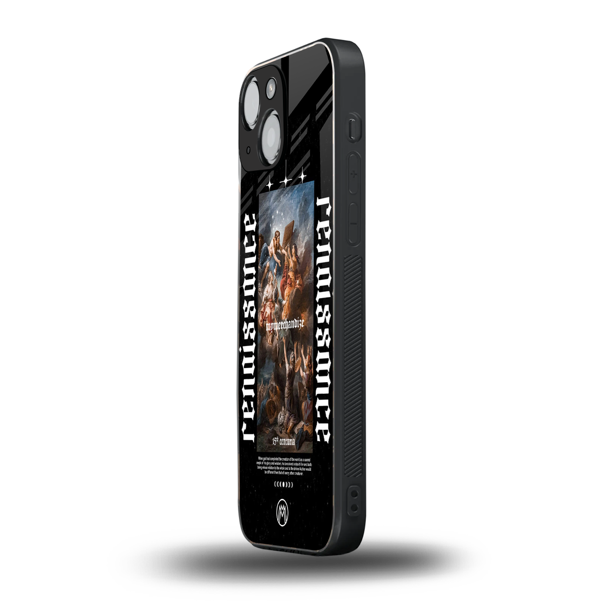 renaissance back phone cover | glass case for iphone 13 mini