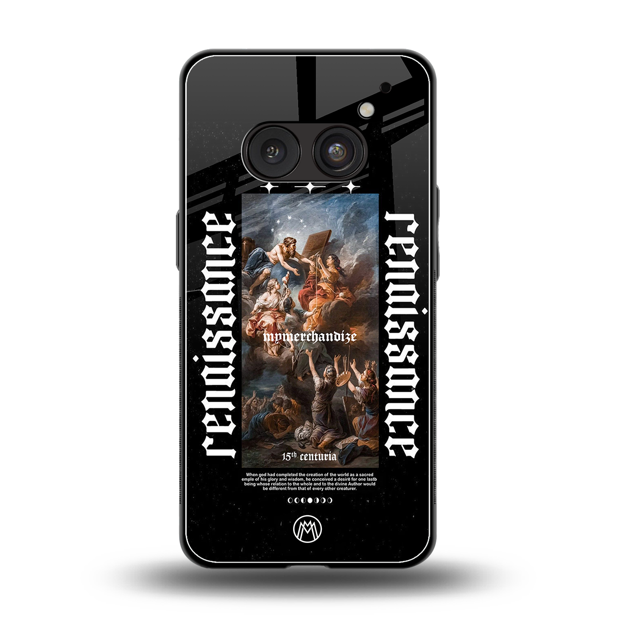 renaissance back phone cover | glass case for nothing phone 2a
